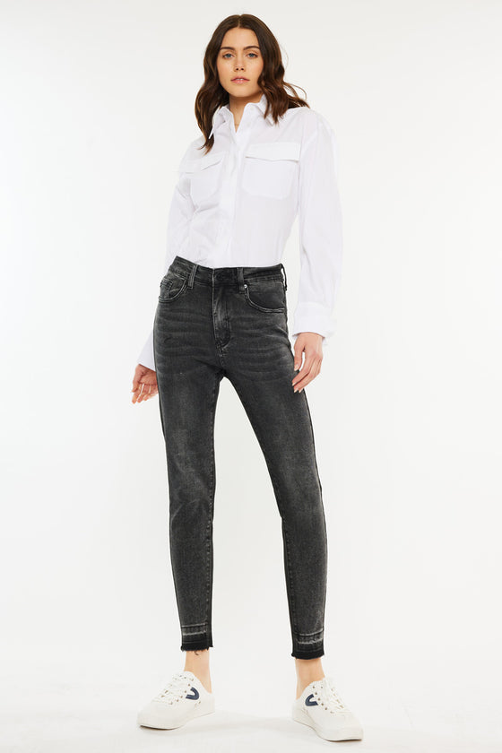 Rebel High Rise Ankle Skinny - Official Kancan USA