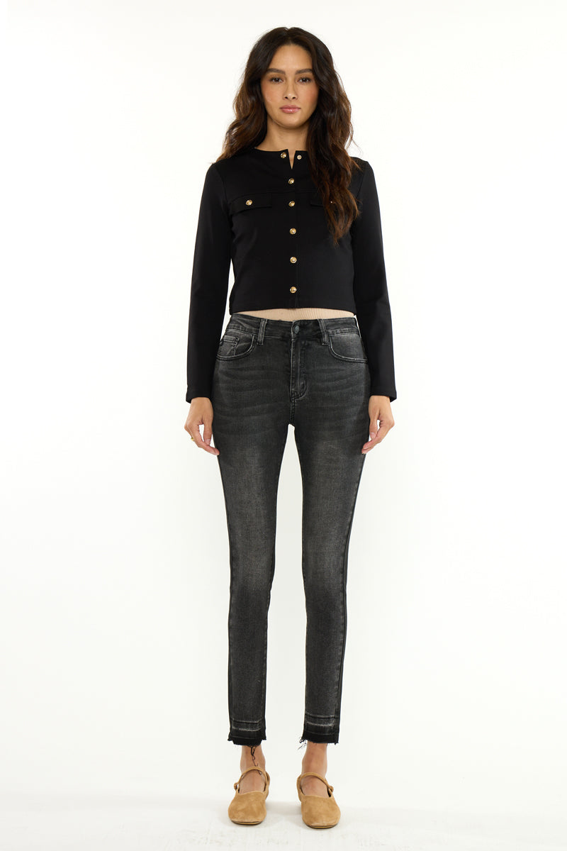 Rebel High Rise Ankle Skinny