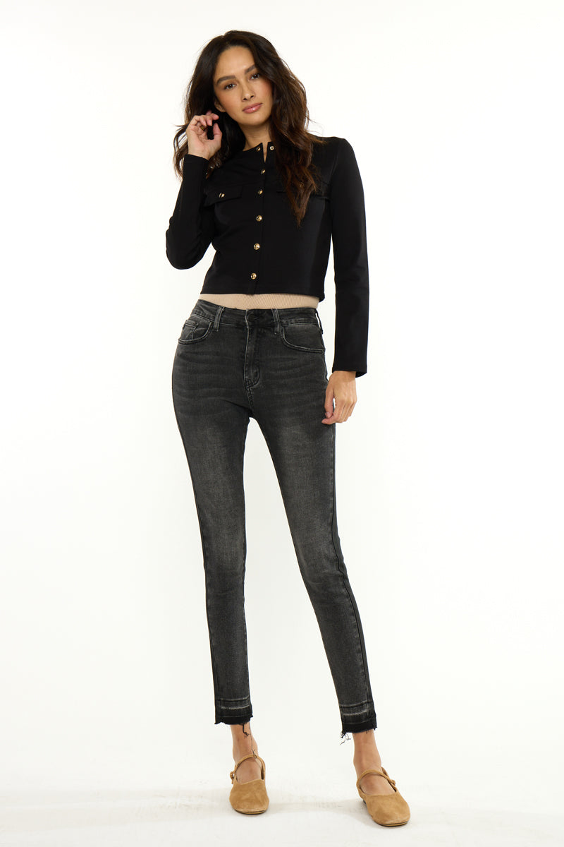 Rebel High Rise Ankle Skinny