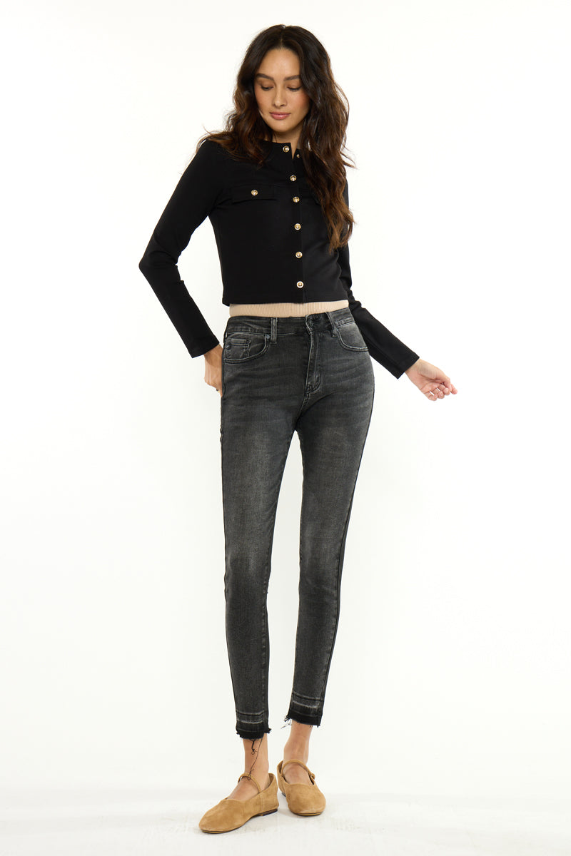 Rebel High Rise Ankle Skinny