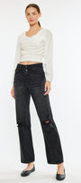 Lynne Ultra High Rise Straight Leg Jeans - Official Kancan USA