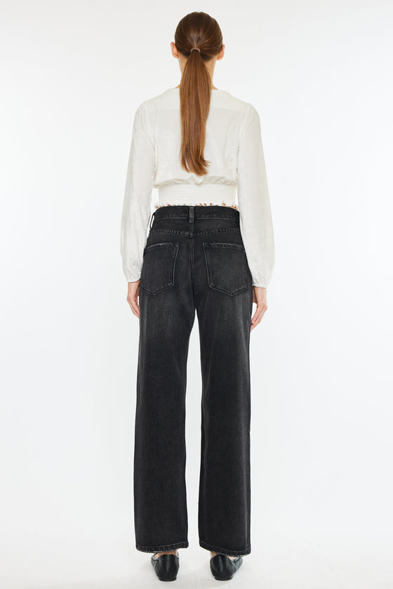 Lynne Ultra High Rise Straight Leg Jeans - Official Kancan USA