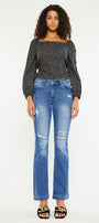 Bernadette Mid Rise Bootcut Jeans - Official Kancan USA