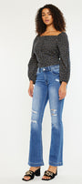 Bernadette Mid Rise Bootcut Jeans - Official Kancan USA