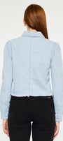 Madeline Cropped Button Down Shirt - Official Kancan USA