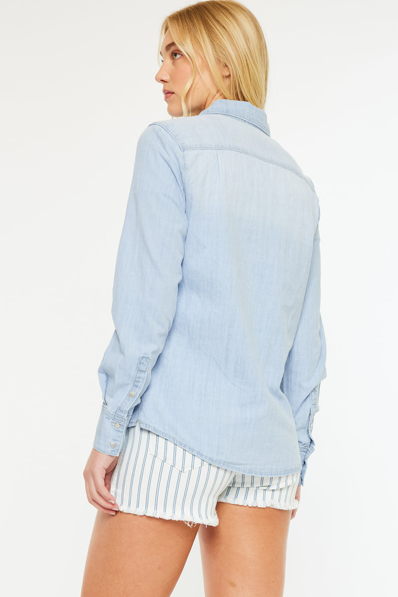 Trini Button Down Shirt - Official Kancan USA