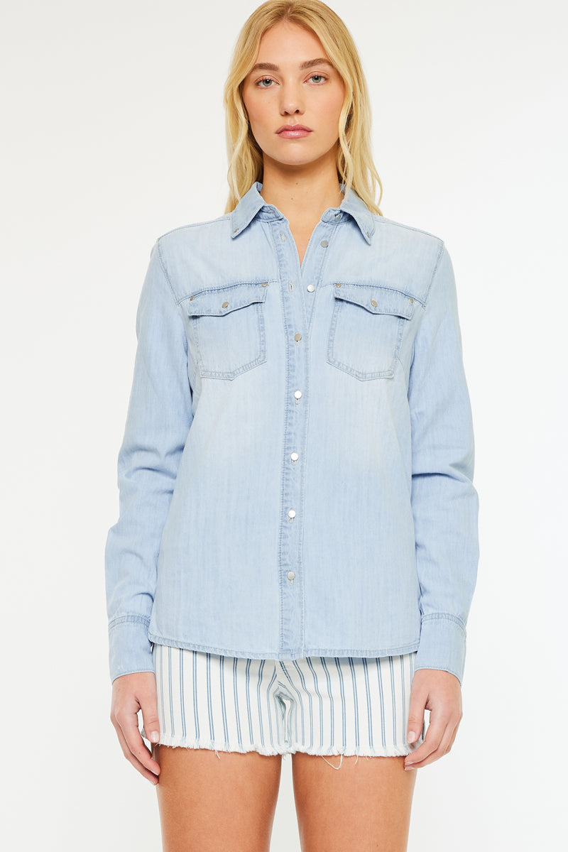 Trini Button Down Shirt - Official Kancan USA