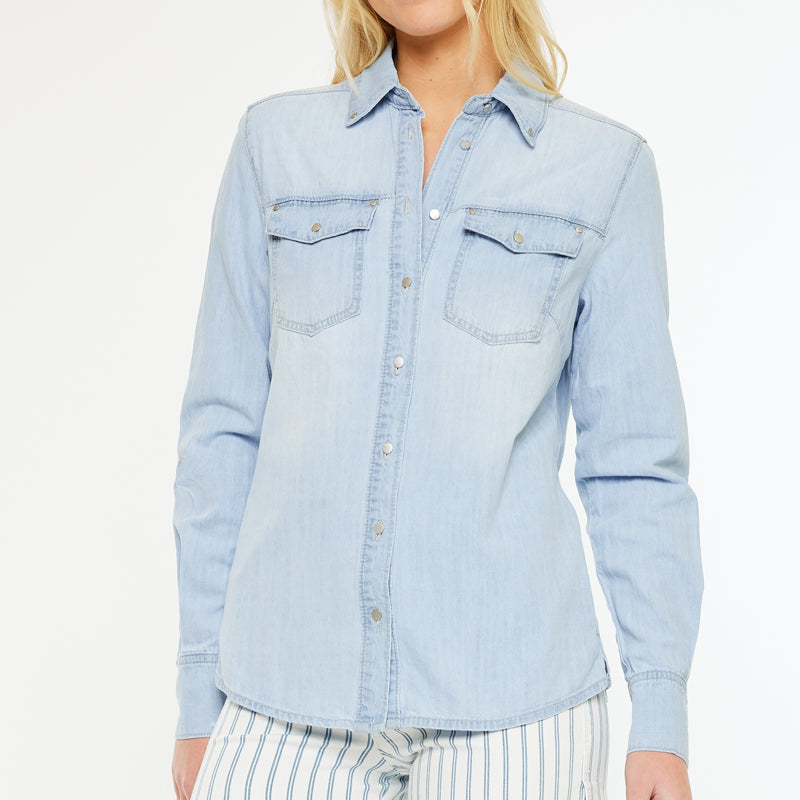 Trini Button Down Shirt - Official Kancan USA