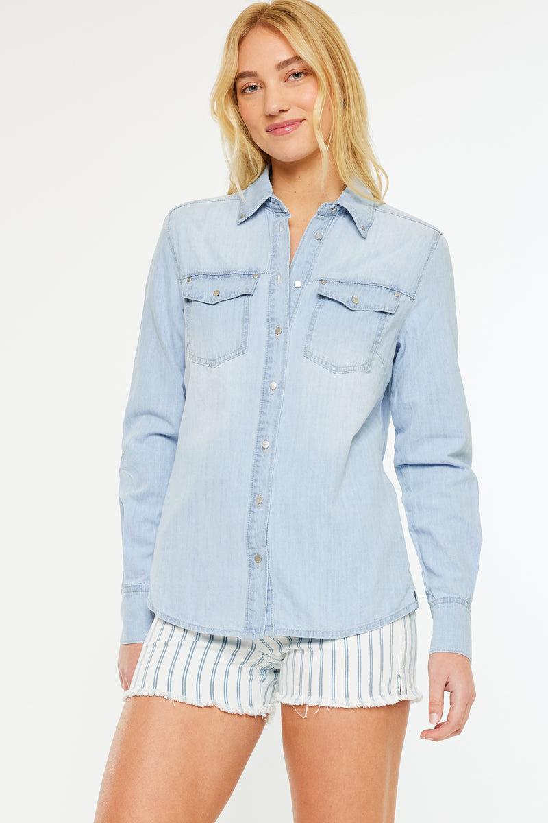 Trini Button Down Shirt - Official Kancan USA