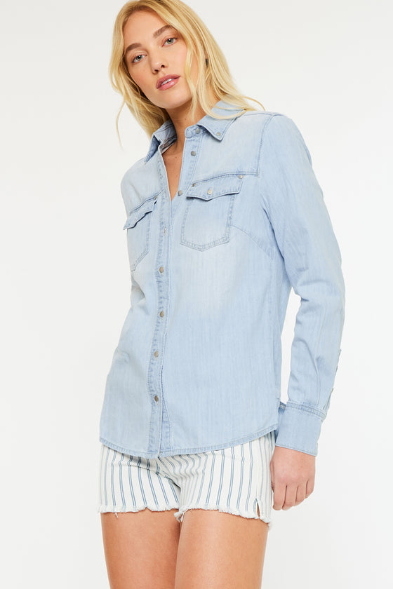 Trini Button Down Shirt - Official Kancan USA