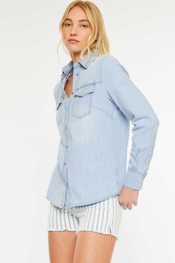Trini Button Down Shirt - Official Kancan USA