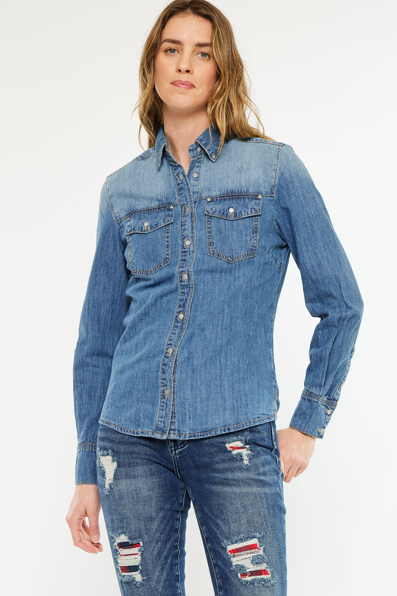 Nicole Button Down Shirt - Official Kancan USA