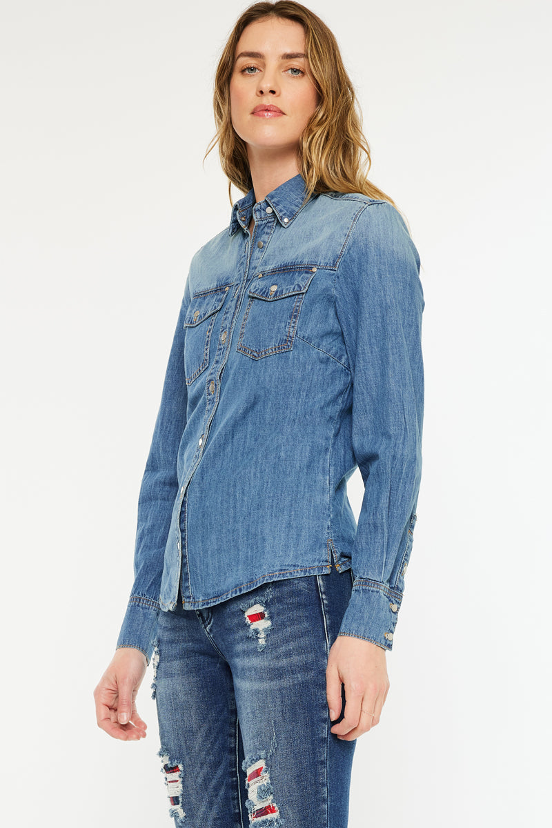 Nicole Button Down Shirt - Official Kancan USA
