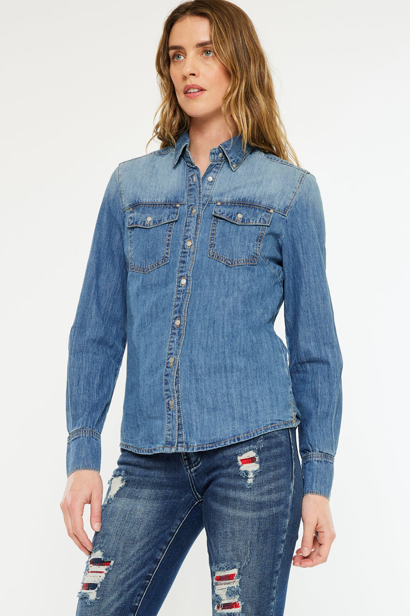 Nicole Button Down Shirt - Official Kancan USA