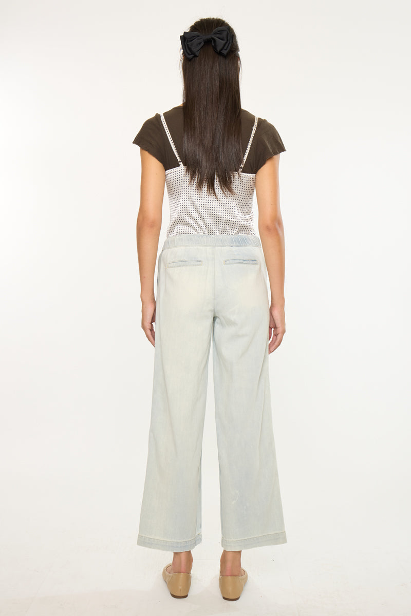 Annalise Mid Rise Wide Leg Pants