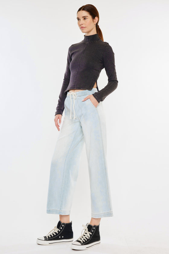 Annalise Mid Rise Wide Leg Pants - Official Kancan USA