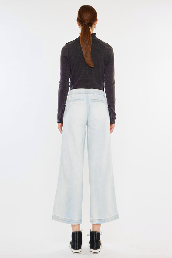 Annalise Mid Rise Wide Leg Pants - Official Kancan USA