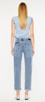 Lindsey Mid Rise Slim Boyfriend Jeans - Official Kancan USA