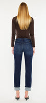 Cane Mid Rise Slim Straight Leg Jeans - Official Kancan USA