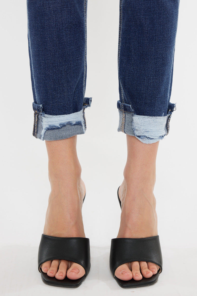 Cane Mid Rise Slim Straight – Kancan USA