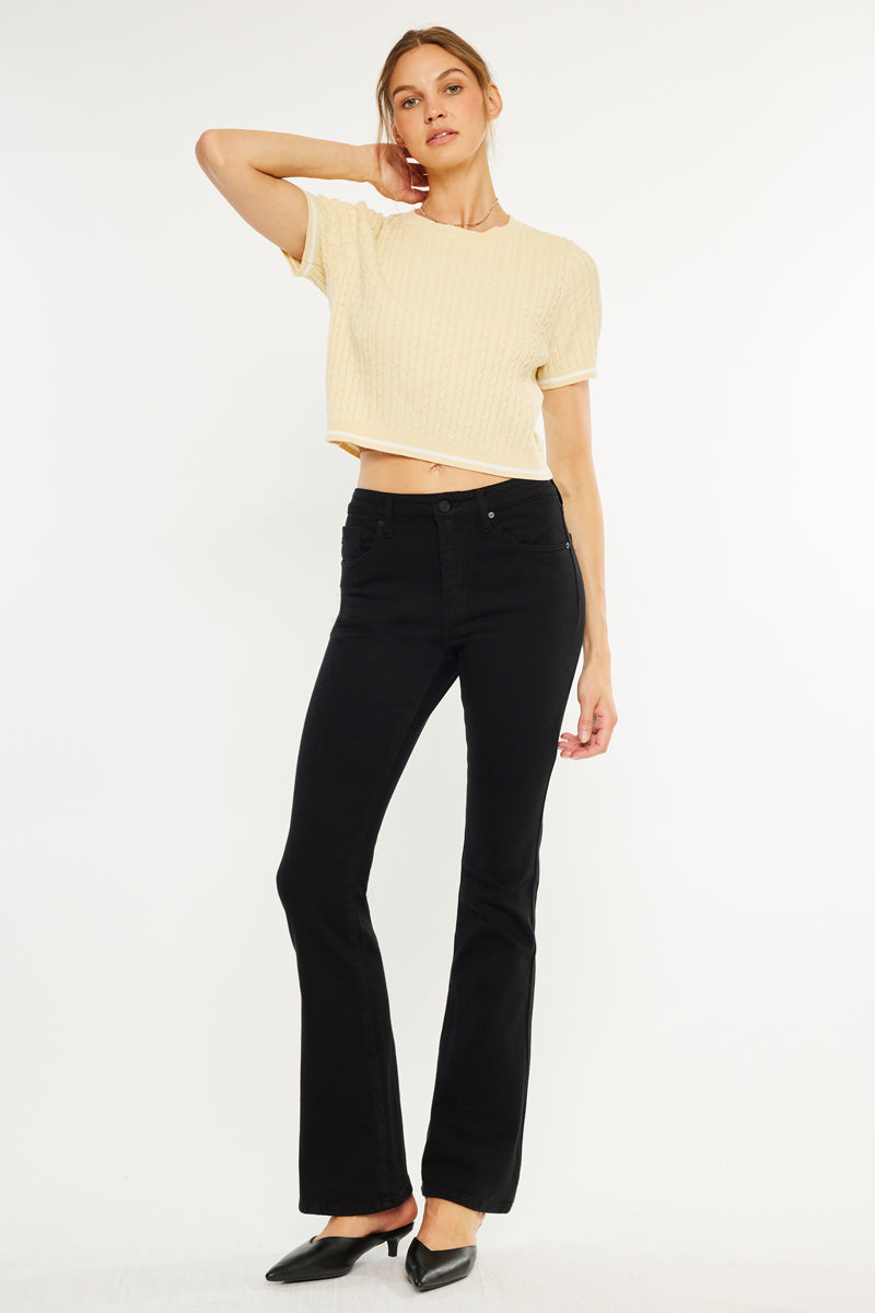 Paulina High Rise Bootcut Jeans - Official Kancan USA