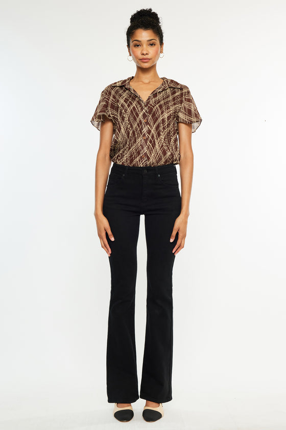 Paulina High Rise Bootcut Jeans - Official Kancan USA
