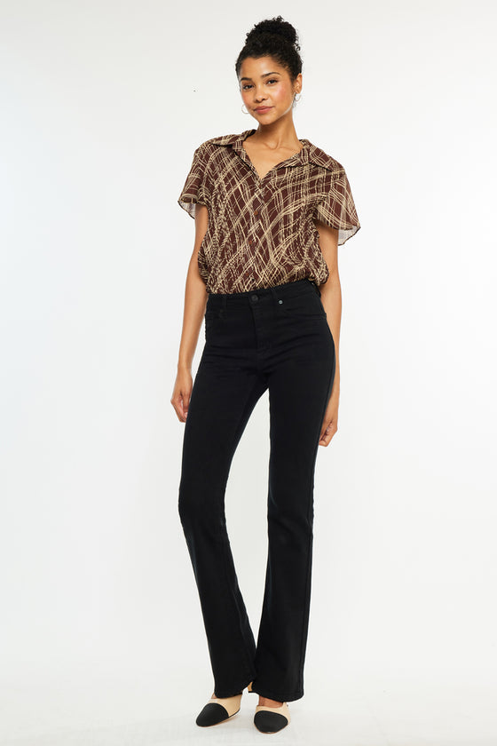 Paulina High Rise Bootcut Jeans - Official Kancan USA