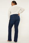 Mikali High Rise Bootcut Jeans (Plus Size) - Official Kancan USA