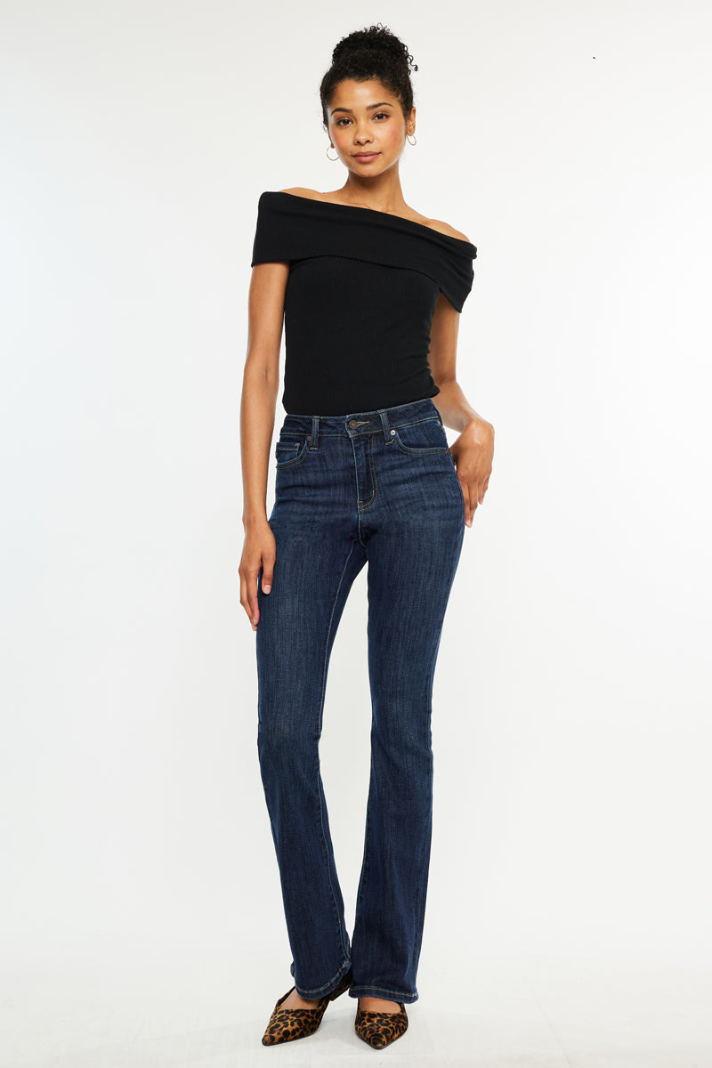Ami High Rise Bootcut Jeans – Kancan USA