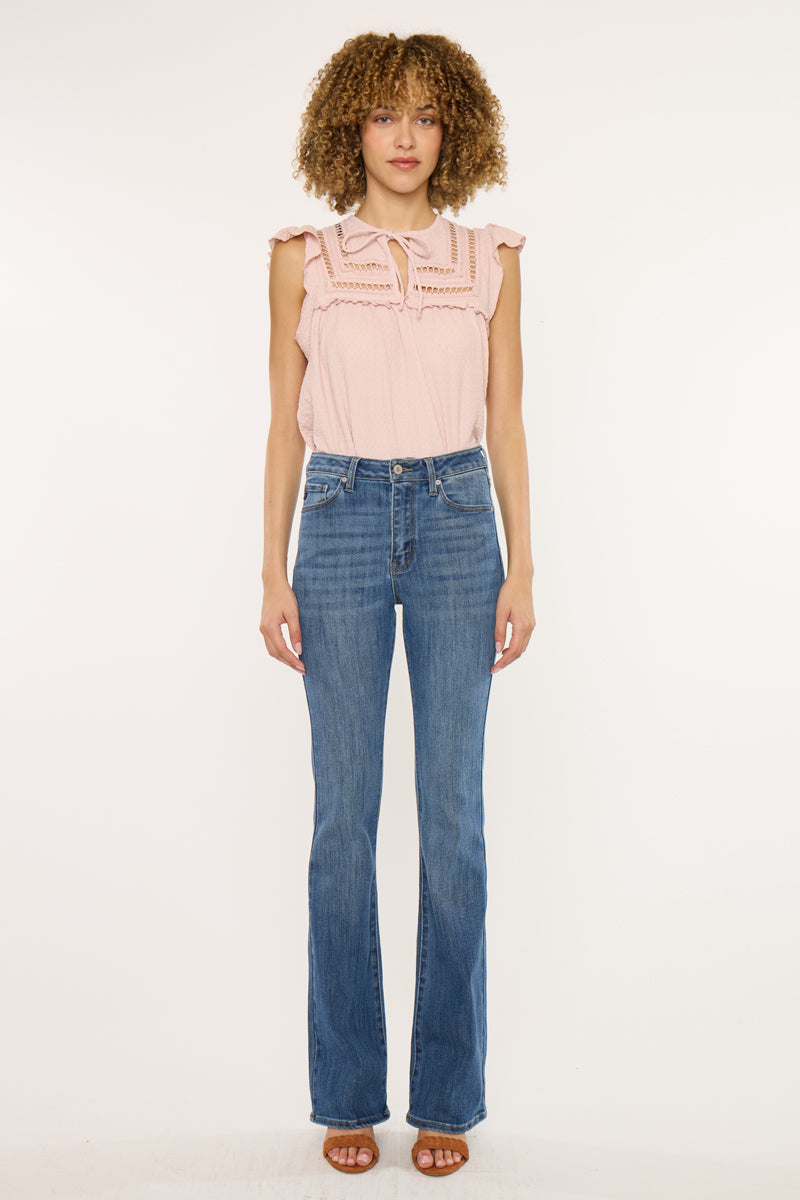 Ami High Rise Bootcut Jeans