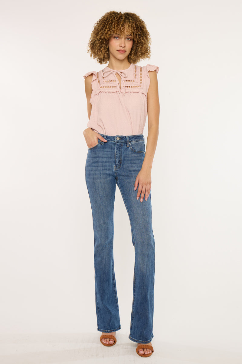 Ami High Rise Bootcut Jeans