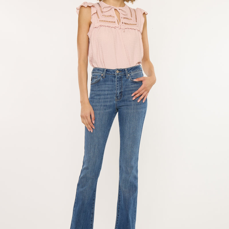 Ami High Rise Bootcut Jeans