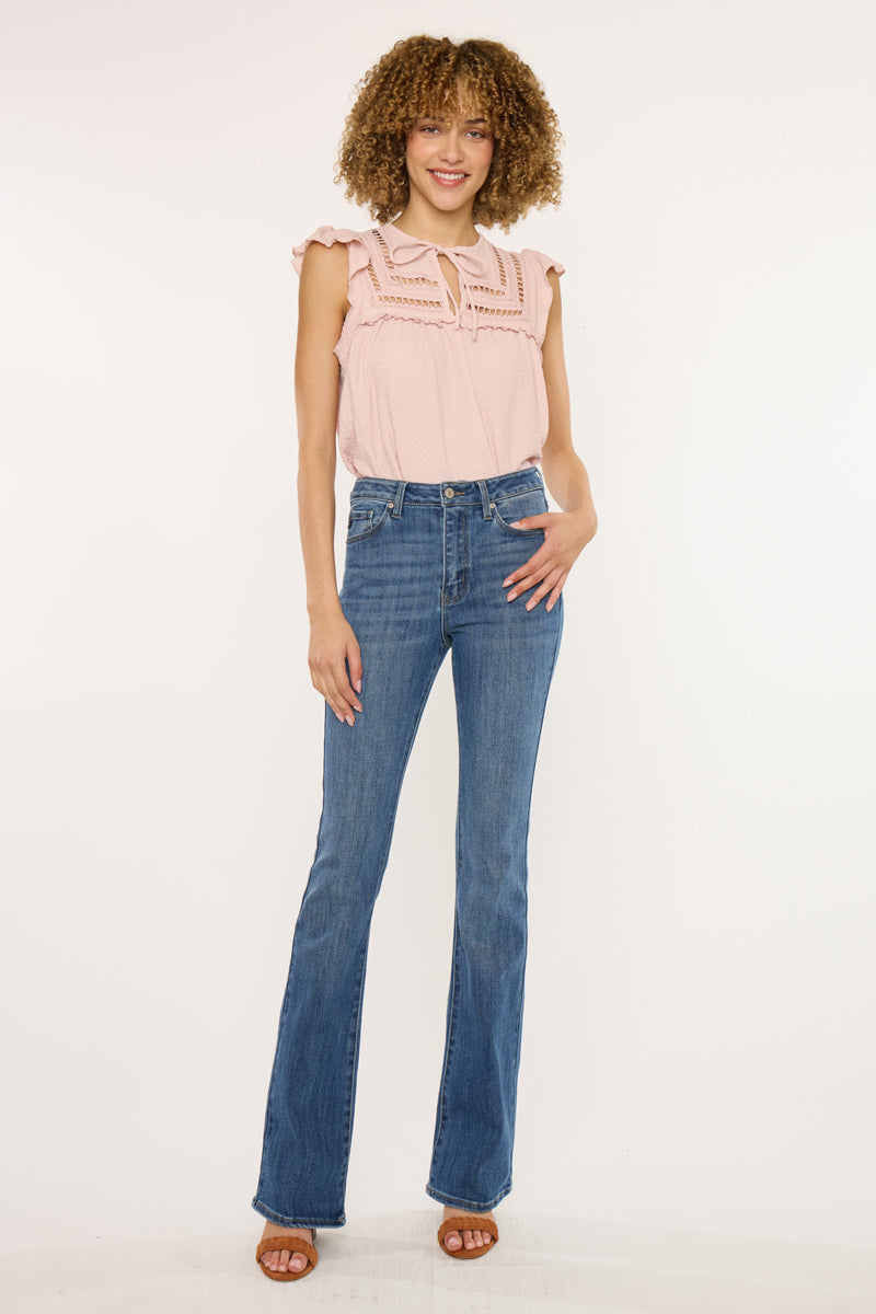 Ami High Rise Bootcut Jeans
