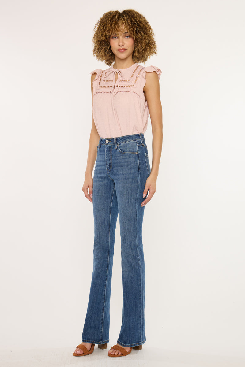 Ami High Rise Bootcut Jeans