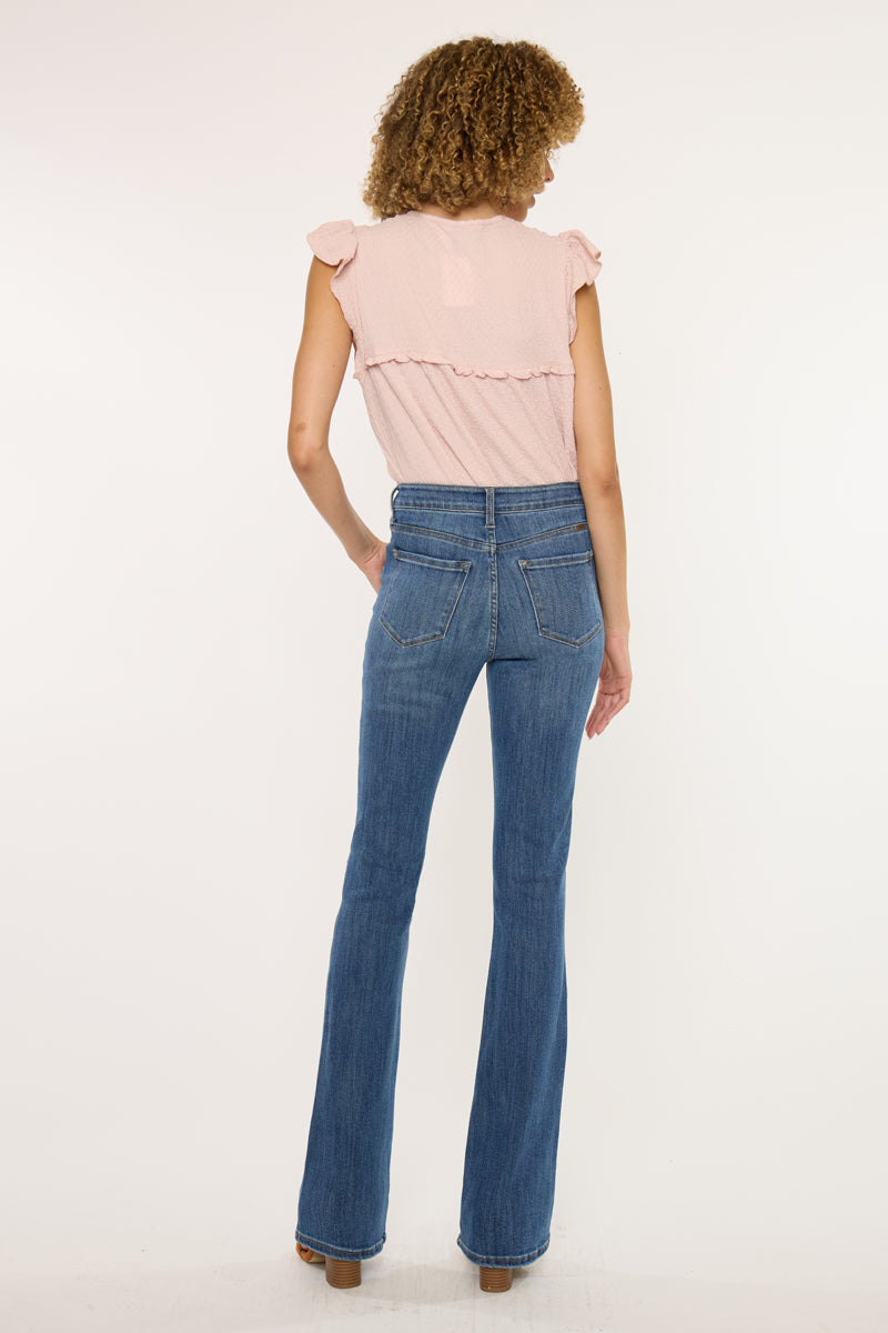 Ami High Rise Bootcut Jeans