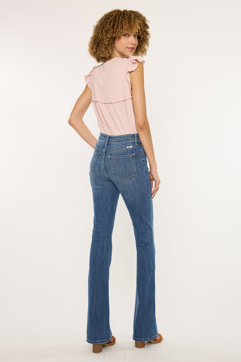 Ami High Rise Bootcut Jeans