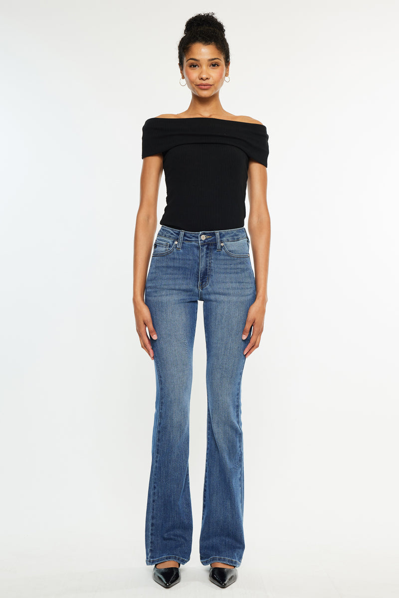 Ami High Rise Bootcut Jeans