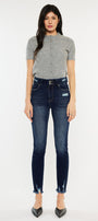 Ariana High Rise Ankle Skinny Jeans - Official Kancan USA