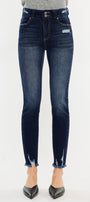 Ariana High Rise Ankle Skinny Jeans - Official Kancan USA