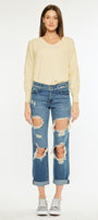 Noel Mid Rise Boyfriend Jeans - Official Kancan USA
