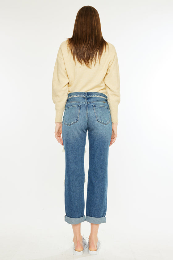 Noel Mid Rise Boyfriend Jeans - Official Kancan USA