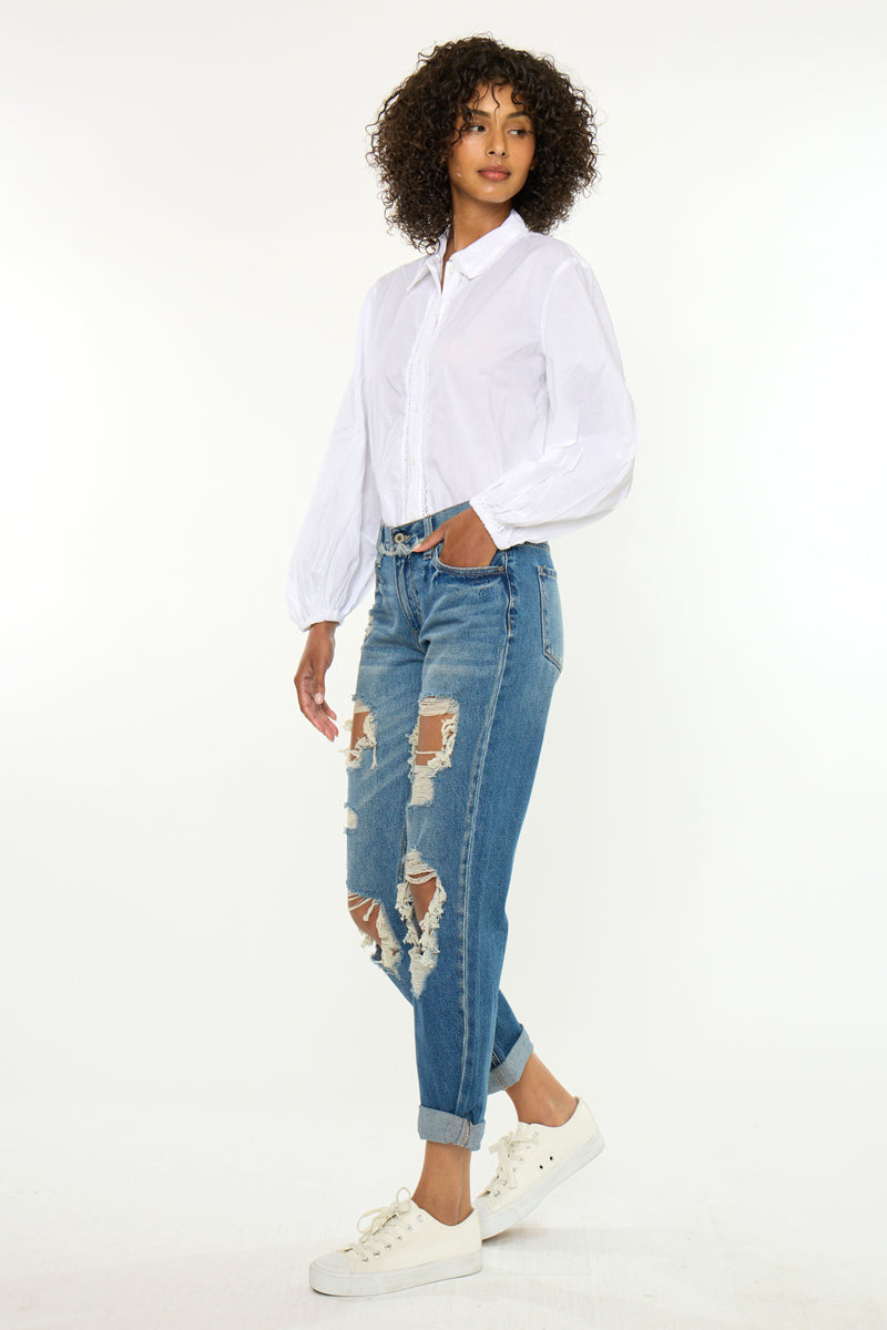 Noel Mid Rise Boyfriend - Official Kancan USA
