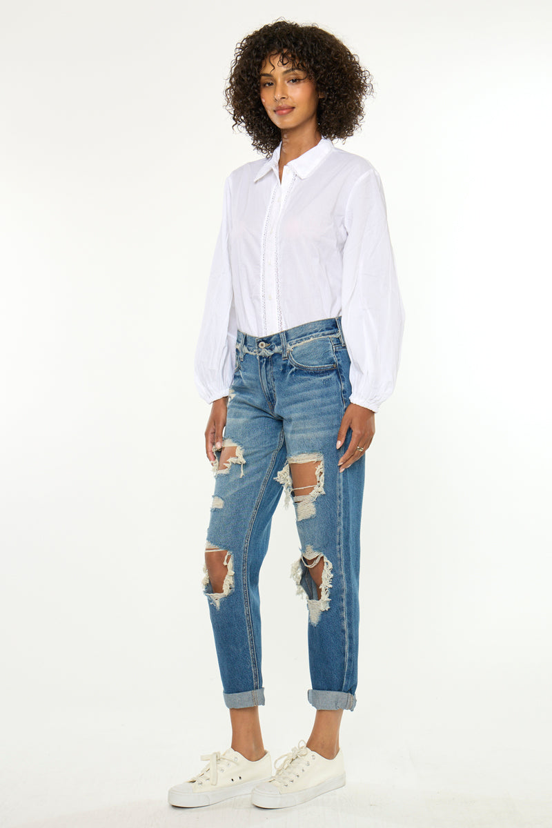 Noel Mid Rise Boyfriend - Official Kancan USA
