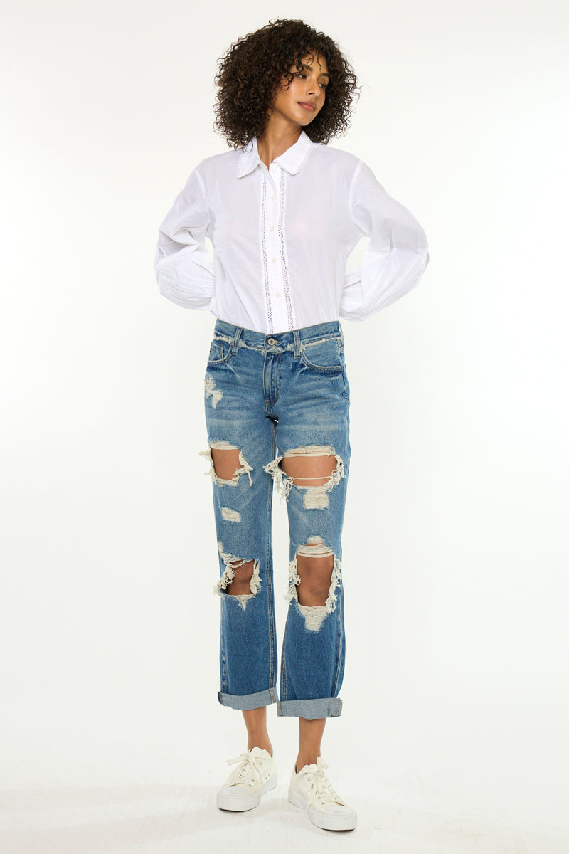 Noel Mid Rise Boyfriend - Official Kancan USA