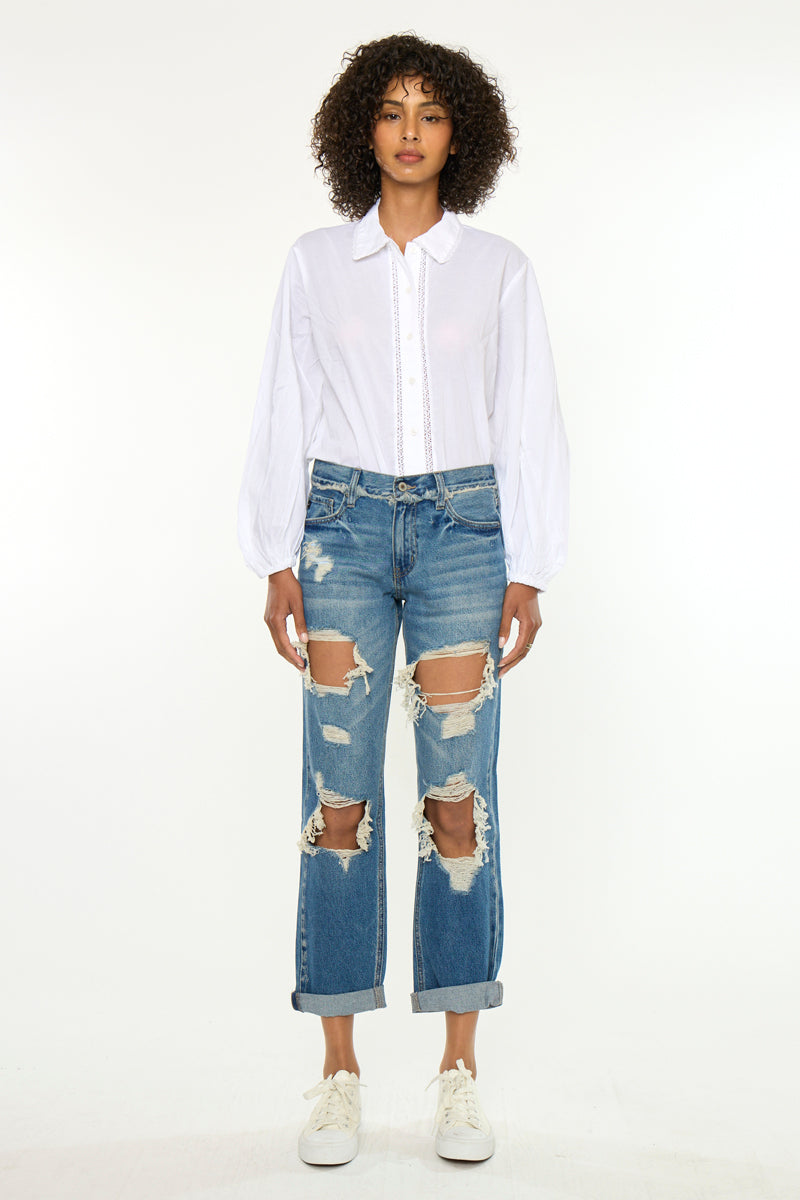 Noel Mid Rise Boyfriend - Official Kancan USA