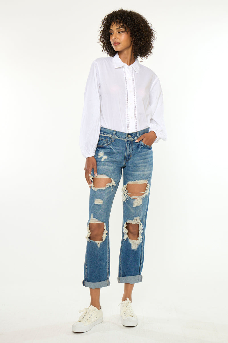Noel Mid Rise Boyfriend - Official Kancan USA