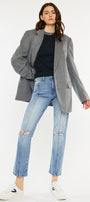Marley High Rise Slim Straight Jeans - Official Kancan USA