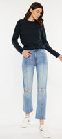 Marley High Rise Slim Straight Jeans - Official Kancan USA