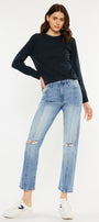Marley High Rise Slim Straight Jeans - Official Kancan USA