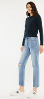 Marley High Rise Slim Straight Jeans - Official Kancan USA